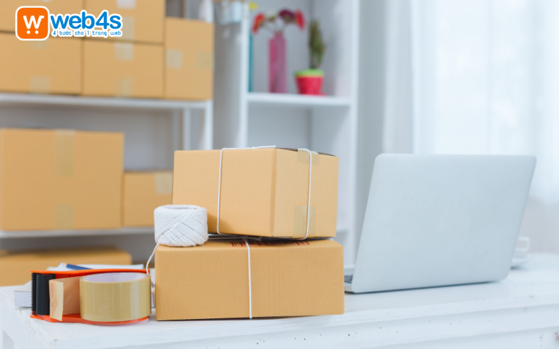 Thiết kế web đóng gói hàng hóa